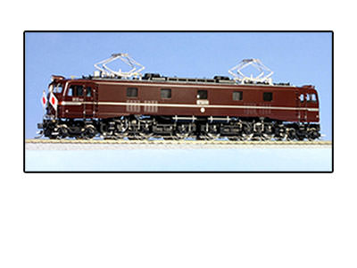 HOゲージ EF58形電気機関車 60号機 お召仕様 真鍮製 模型部60周年記念製品