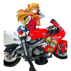 EVANGELION STOREオリジナル レジンキャスト組立キット 1/6アスカ Racing Ver.FINAL Vispo