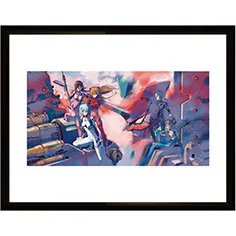 エヴァンゲリオンイラスト集2007--2017 複製画展 本田雄複製原画L 表紙