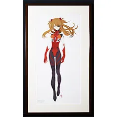 エヴァ展限定複製原画 アスカ