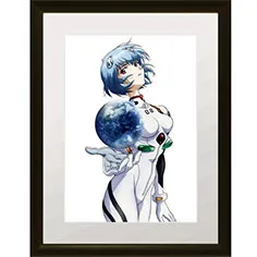 エヴァンゲリオンイラスト集2007-2017 複製画展 飯田史雄複製原画M レイ
