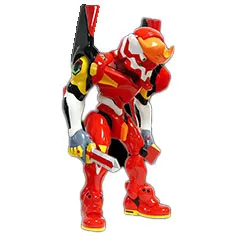 kaiju one エヴァンゲリオン2号機 壹工房 ワンフェス 50cmソフビ 墓場の画廊