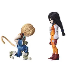 FINAL FANTASY IX BRING ARTS ジタン・トライバル&ガーネット・ティル・アレクサンドロス17世