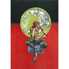 荒木飛呂彦原画展 ジョジョ展 冒険の波紋 2018年 DIO 大阪キービジュアル 複製原画