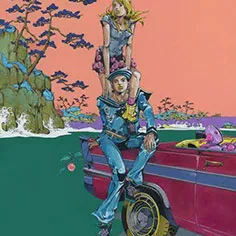 荒木飛呂彦原画展 ジョジョ展 2012年 ジョジョリオン 松嶋 複製原画
