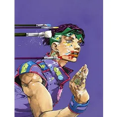 荒木飛呂彦原画展 ジョジョ展 岸辺露伴は動かない 単行本2巻表紙 複製原画