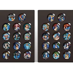 ワンピース20周年記念 限定衣装 缶バッジコンプリートセット