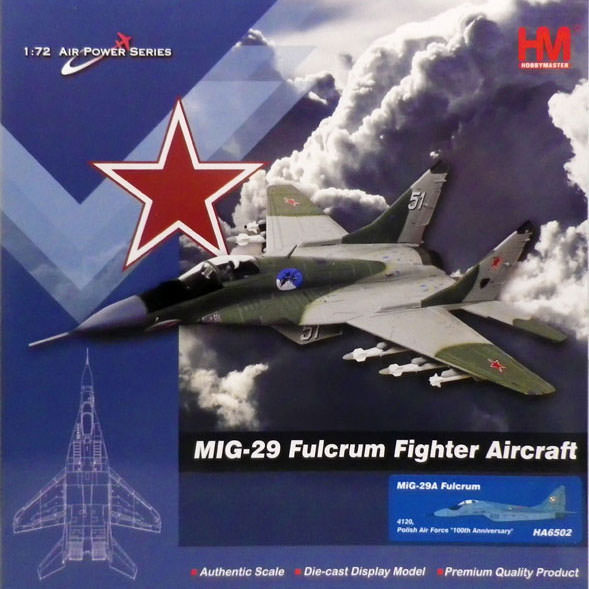  MiG-29 ファルクラムA“ポーラン 空軍創設100周年記念塗装  