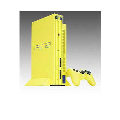 PS2 SCPH-30000 特別限定モデル ヨーロピアン・オートモービル・カラーコレクション「ライト・イエロー」
