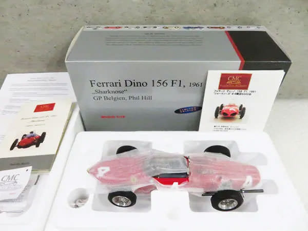 CMC Ferrari Dino 156 F1 フェラーリ  シャークノーズ 4 限定6000台 シリアルナンバー5127 買取 Thumbnail