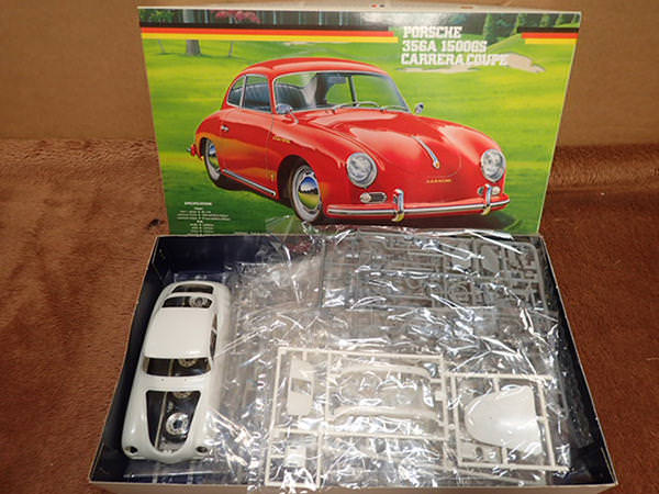 フジミ 組立式ミニカー 1/24 エンスージアスト ポルシェ 356A 1500GS 