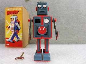 ブリキ ロボット メカニカルロボット 箱付き 買取