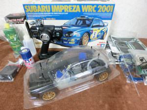 タミヤ 車ラジコン スバル インプレッサ 1/10 WRC2001 ラジコン 未走行 買取