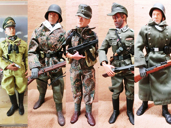 1/6 サイズ 狂っ ミリタリー フィギュア 銃 兵士 第一次世界大戦 歴史 did