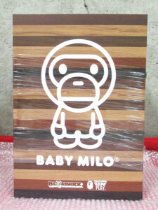 新品未開封 BE@RBRICK KARIMOKU Baby Milo 国内正規品 ベアブリック カリモク ベイビーマイロ Medicom Toy Bape ベイプ